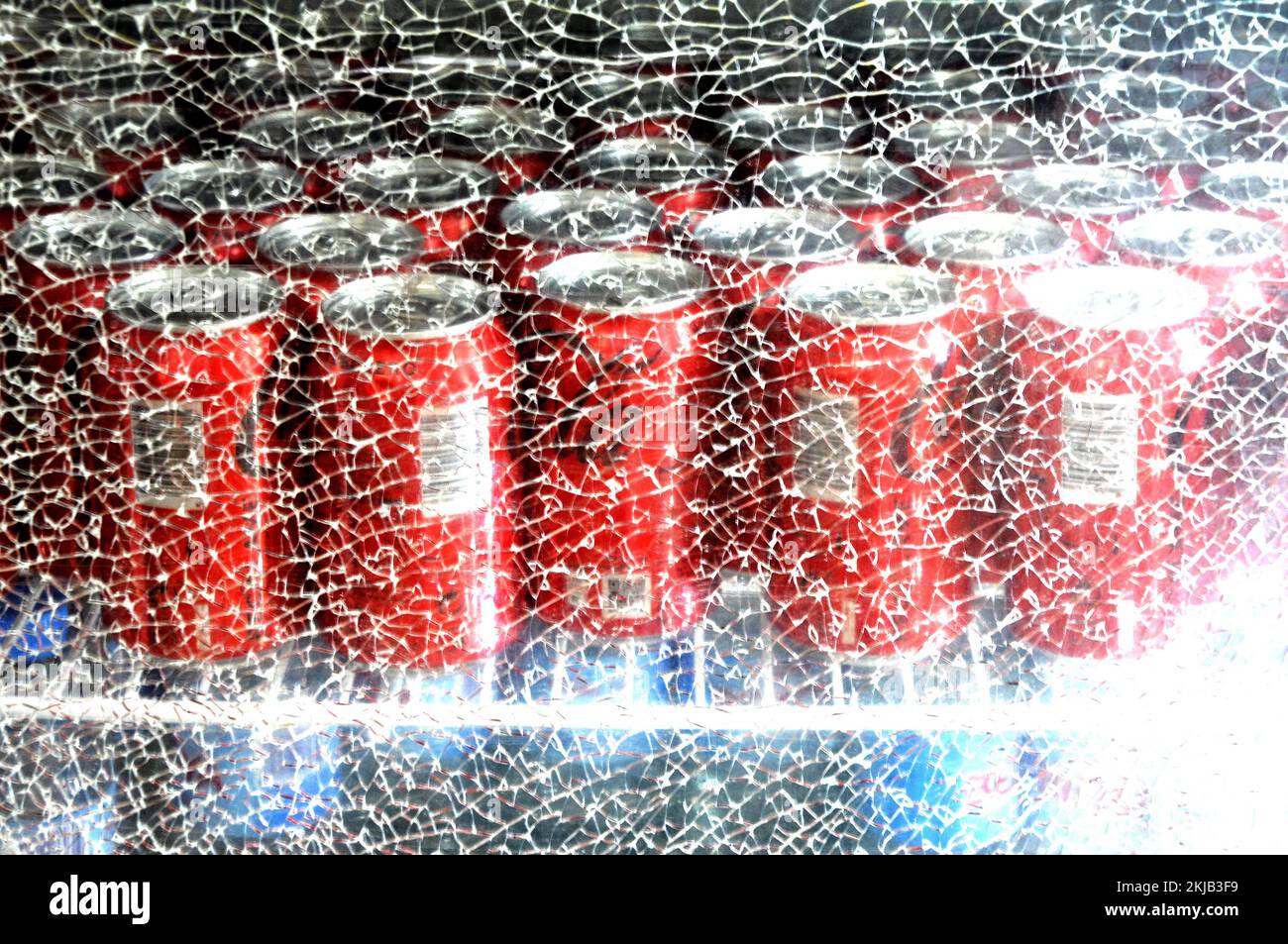 latas , coca cola, tin , cans Stock Photo Alamy