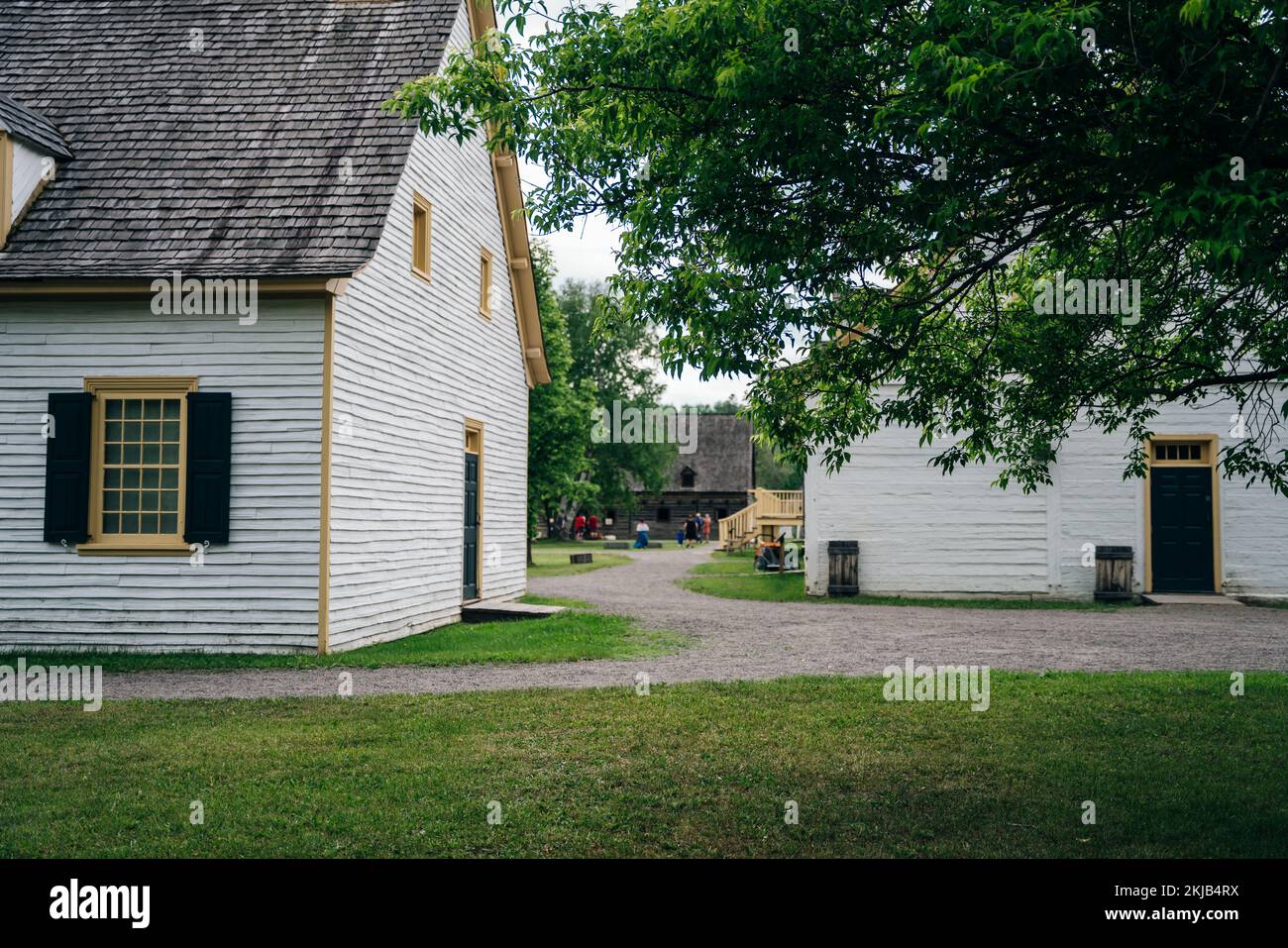 Fort William Historical Park, Thunder Bay, Ontario, Canada - sep, 2022. High quality photo Stock Photo