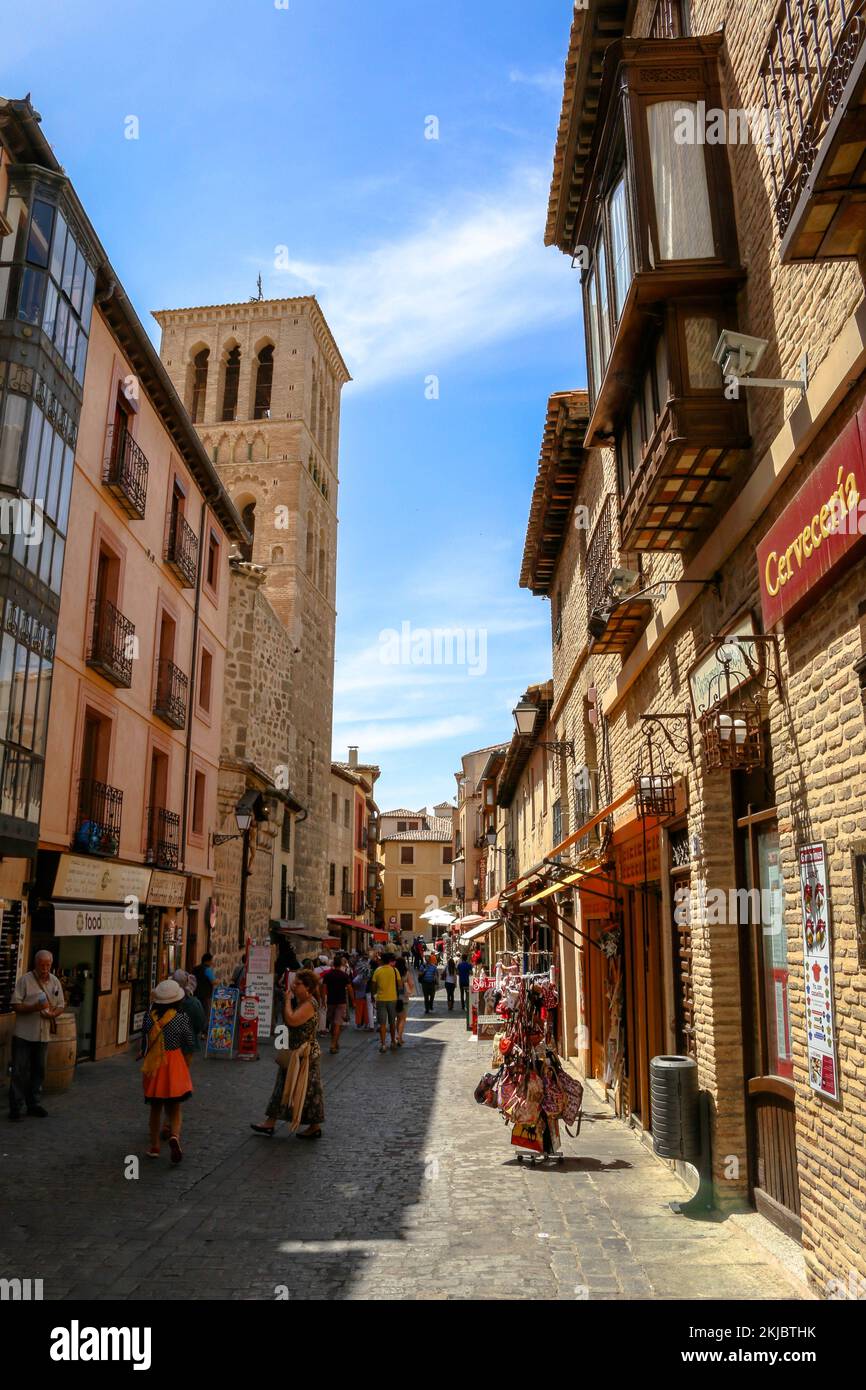 Views from the city of Toledo, Spain Stock Photo