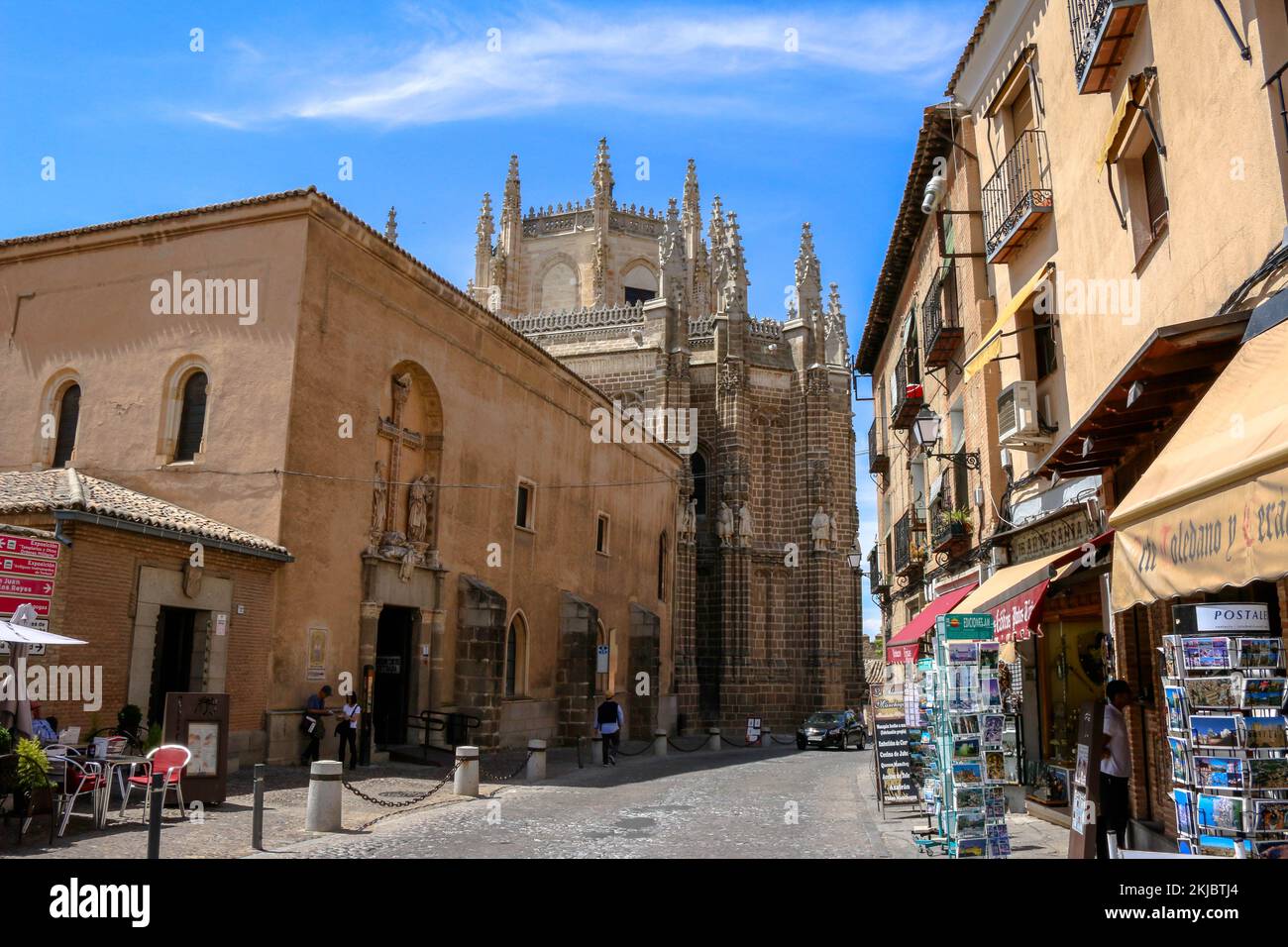 Views from the city of Toledo, Spain Stock Photo
