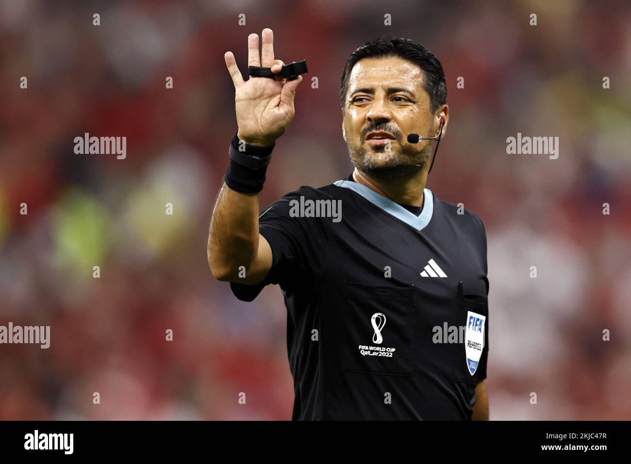 LUSAIL CITY Referee Alireza Faghani during the FIFA World Cup Qatar