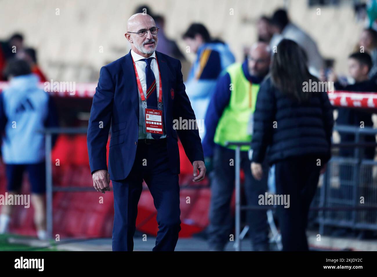 Sevilla, Spain. Credit D. 18th Nov, 2022. Luis de la Fuente (ESP