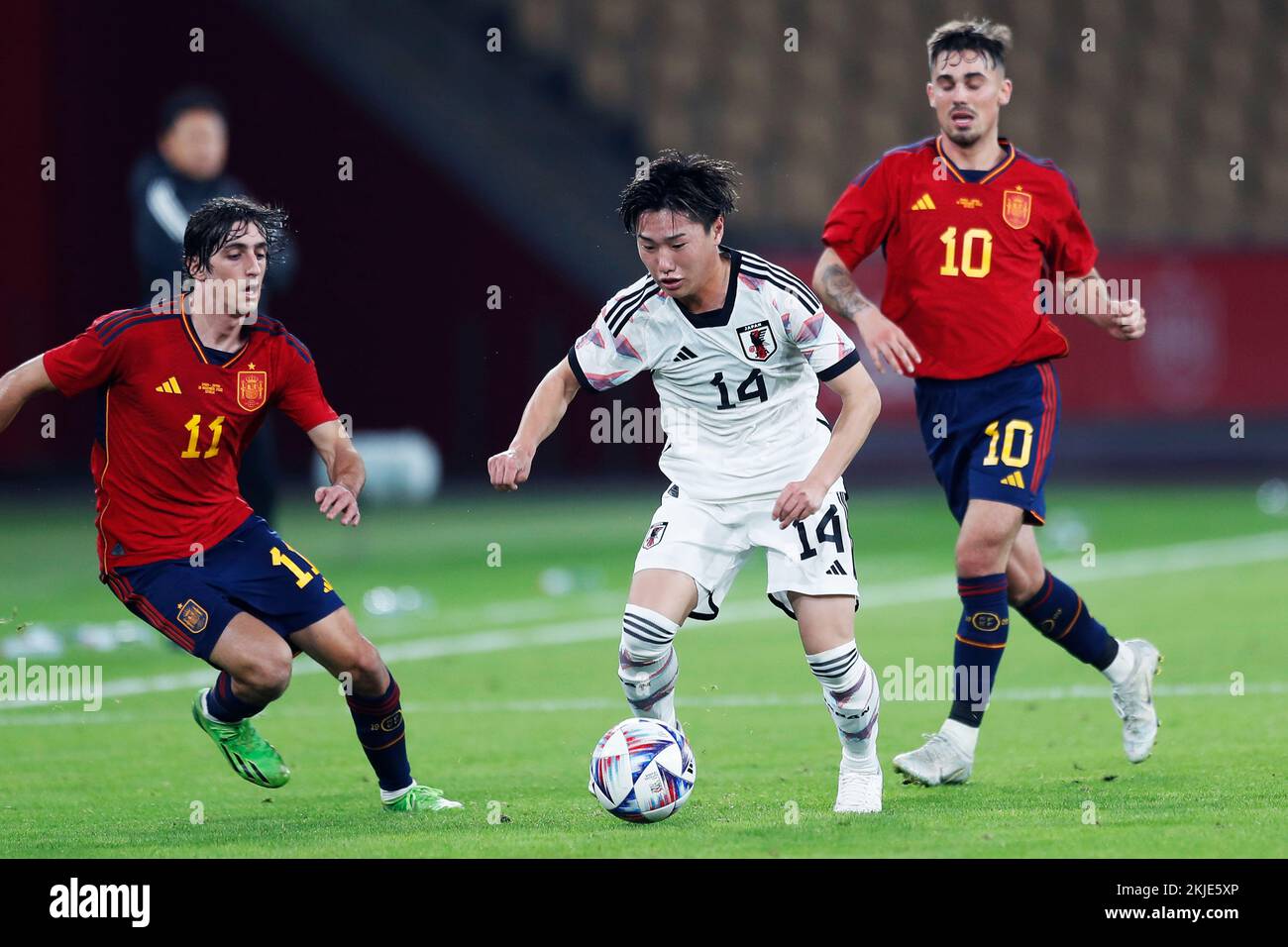 Sevilla, Spain. Credit D. 18th Nov, 2022. Shunsuke Mito (JPN) Football