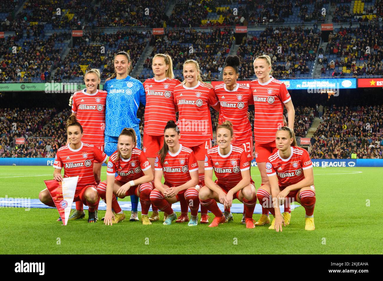 Barcelona, Spain. 24th Nov, 2022. November 24, 2022, G UEFA Womens