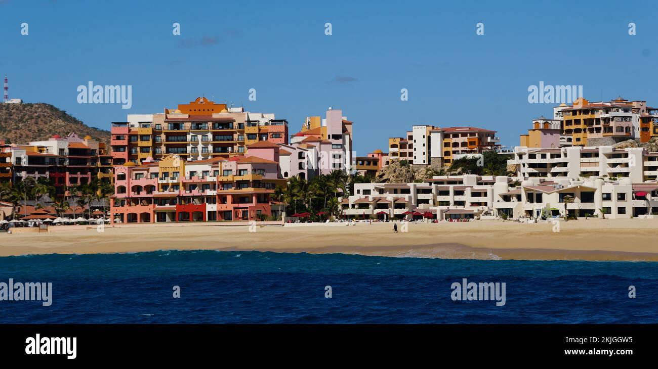 Cabo San Lucas, Mexico - November 7, 2022 - The luxury waterfront ...
