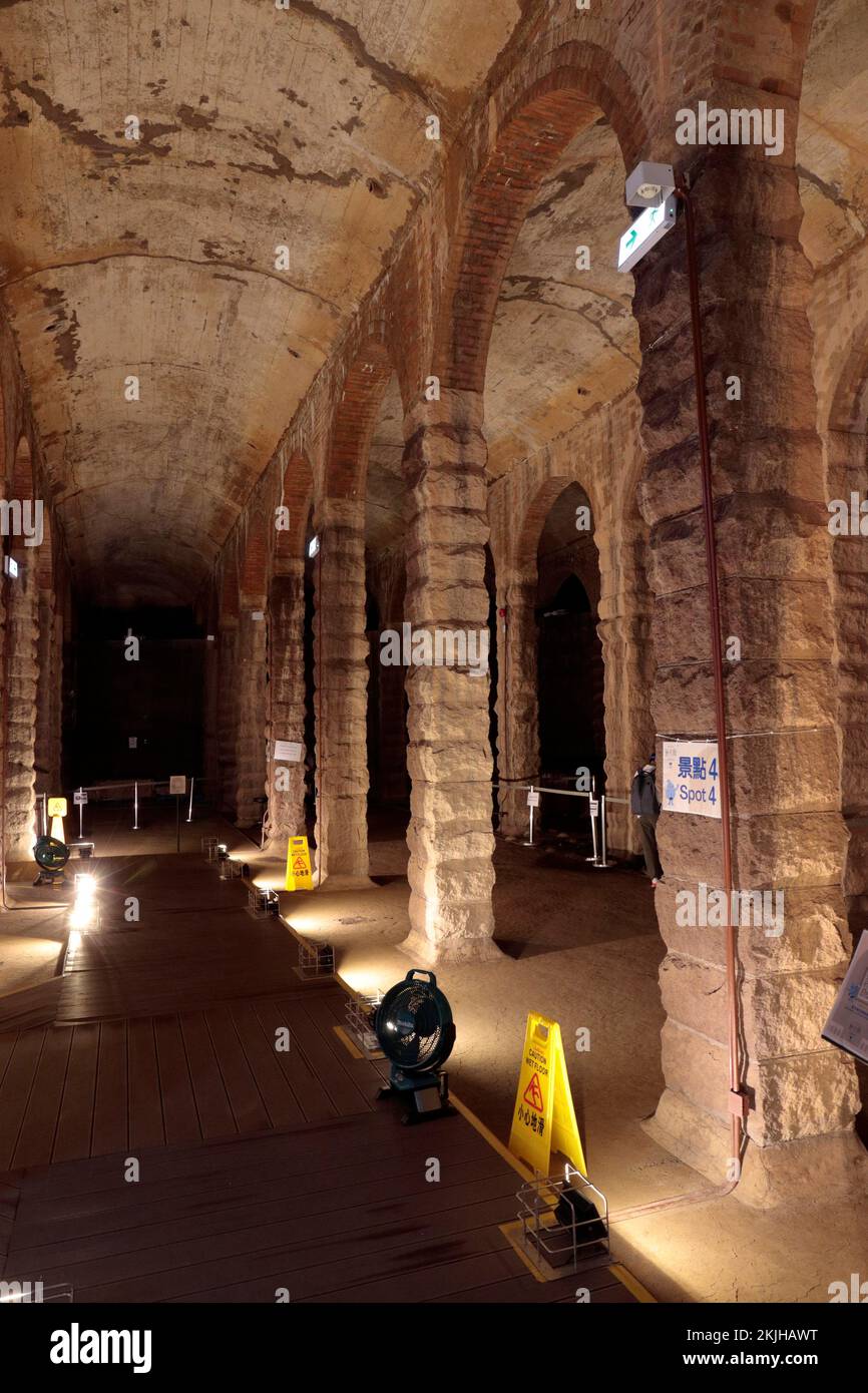 Interior view, exShamShuiPo Service Reservoir, a Grade 1 Listed