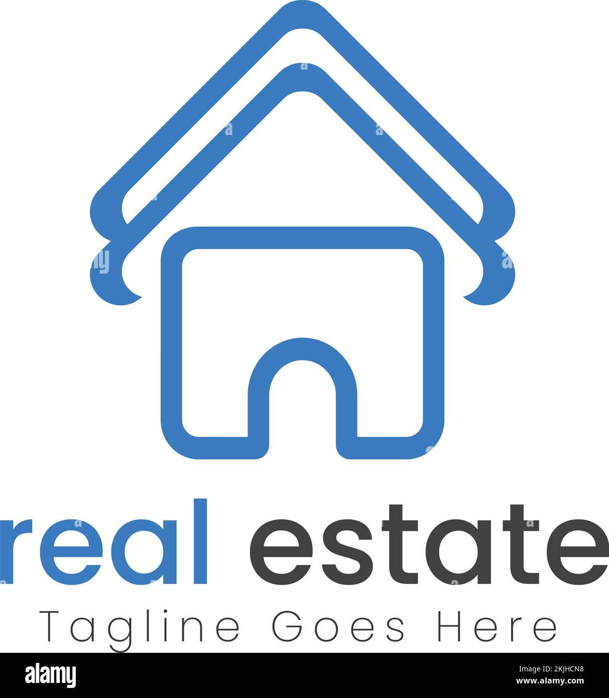 real estate template house logo Stock Vector Image & Art Alamy