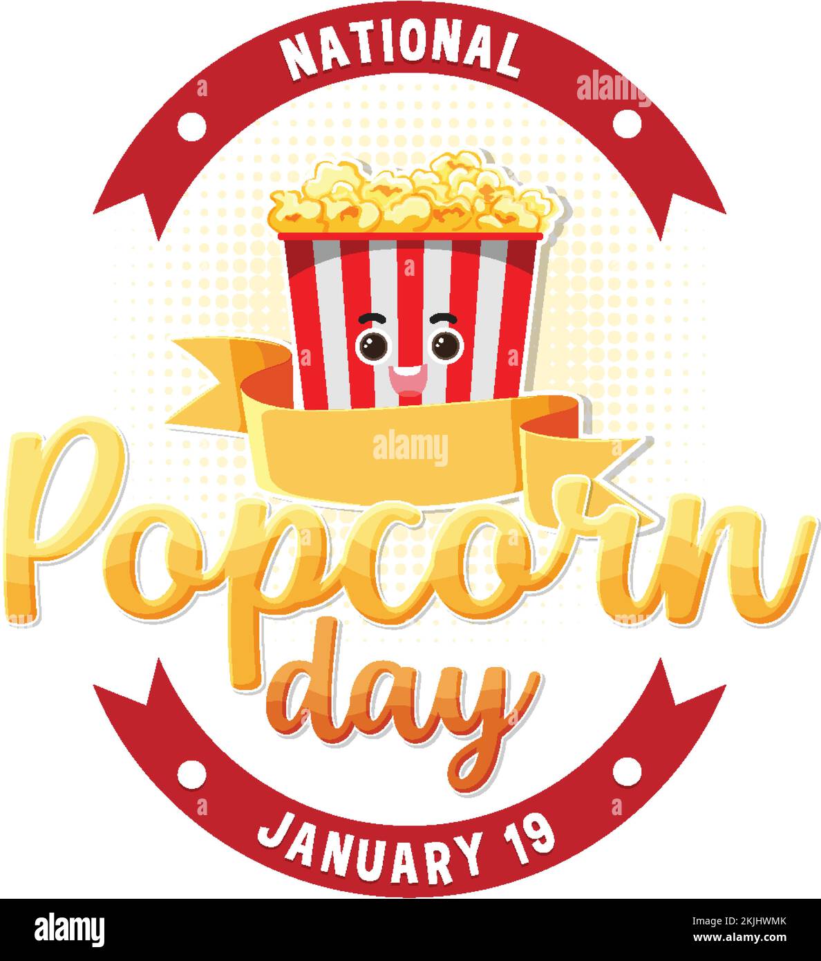 National popcorn day banner design illustration Stock Vector Image & Art Alamy