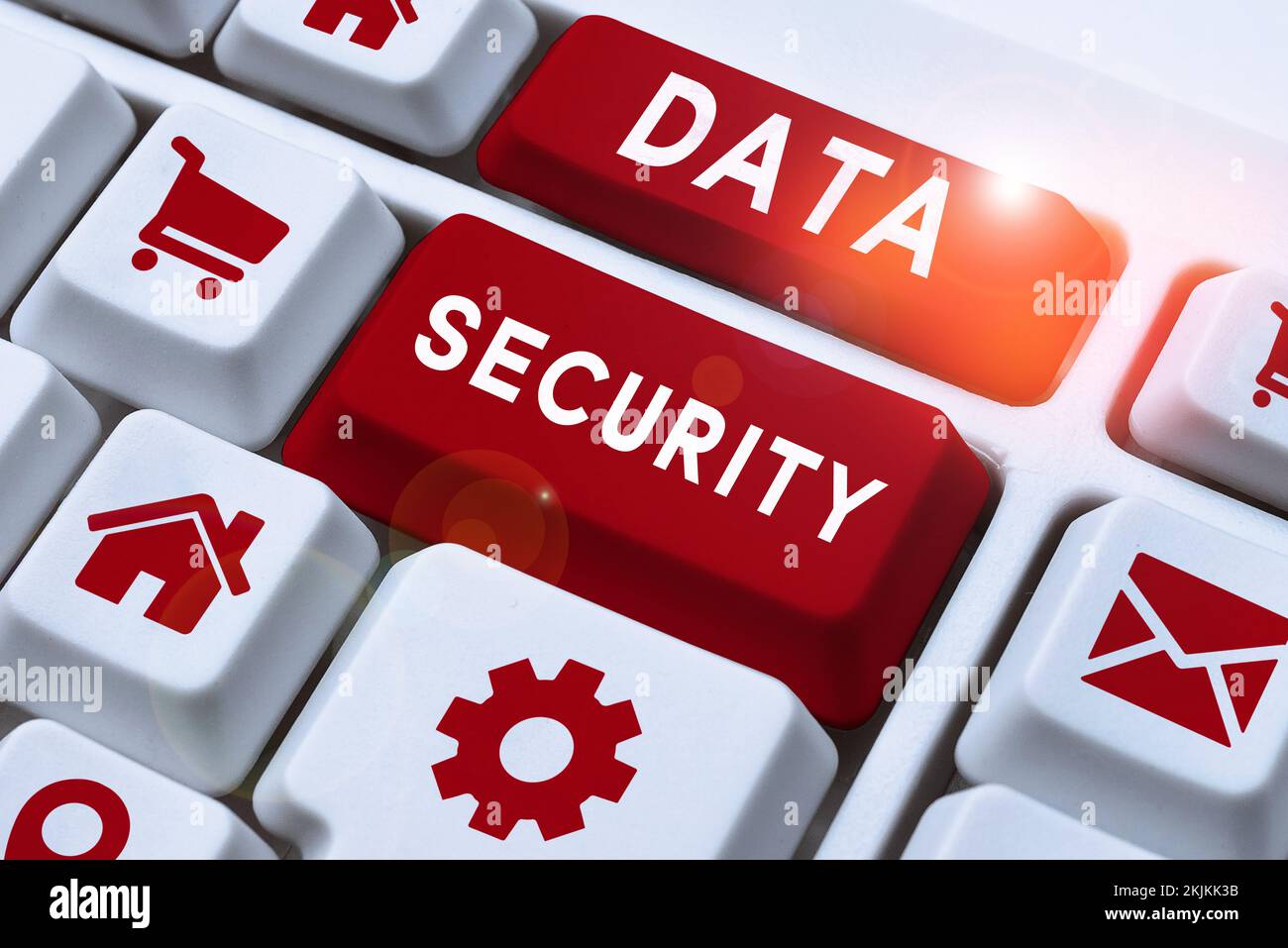 Handwriting text Data Security. Business overview Confidentiality Disk Encryption Backups Password Shielding Stock Photo