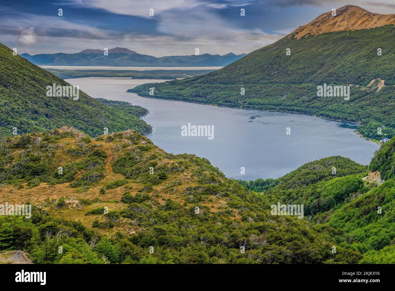 Lago Roca Ushuaia Argentina Stock Photo