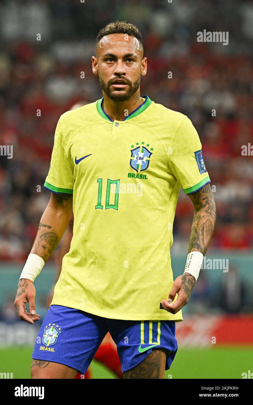 Neymar Jr Of Brazil During Brasil V Serbia Match Of The Fifa World Cup Neymar Jr Of Brazil During Brasil V Serbia Match Of The Fifa World Cup