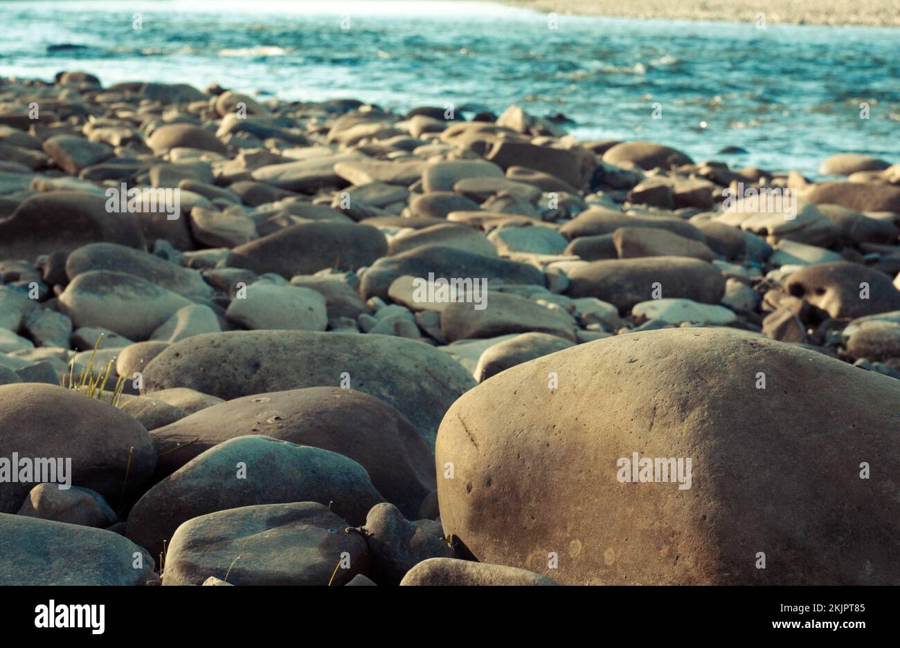 Shingle beach landscape photo Stock Photo Alamy