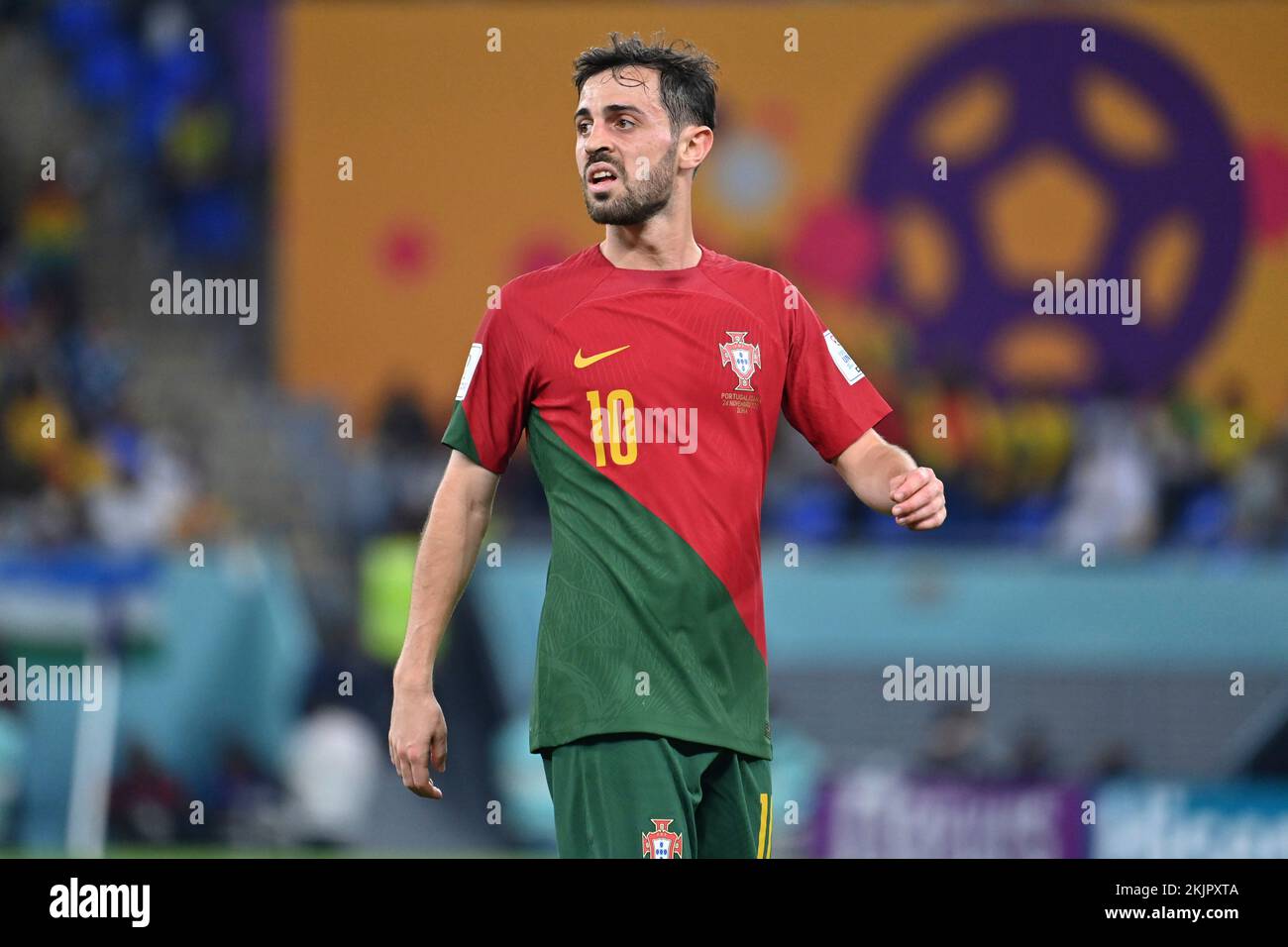 Qatar. 24th Nov, 2022. Doha, Katar. 24th Nov, 2022. BERNARDO SILVA (POR