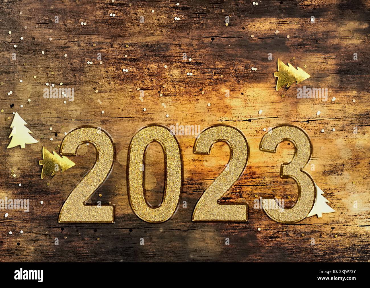 2023 golden numbers hi-res stock photography and images - Alamy