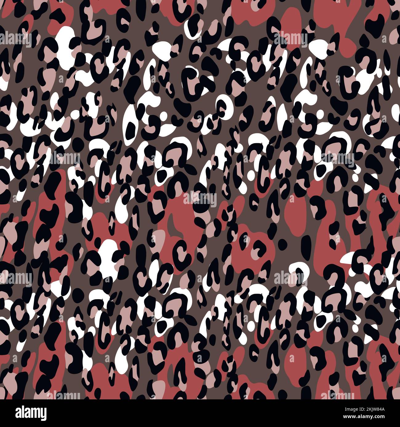 Leopard Print Fabric Swatch