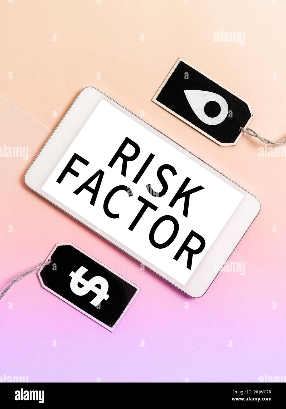 Handwriting text Risk Factor. Business approach Something that rises ...