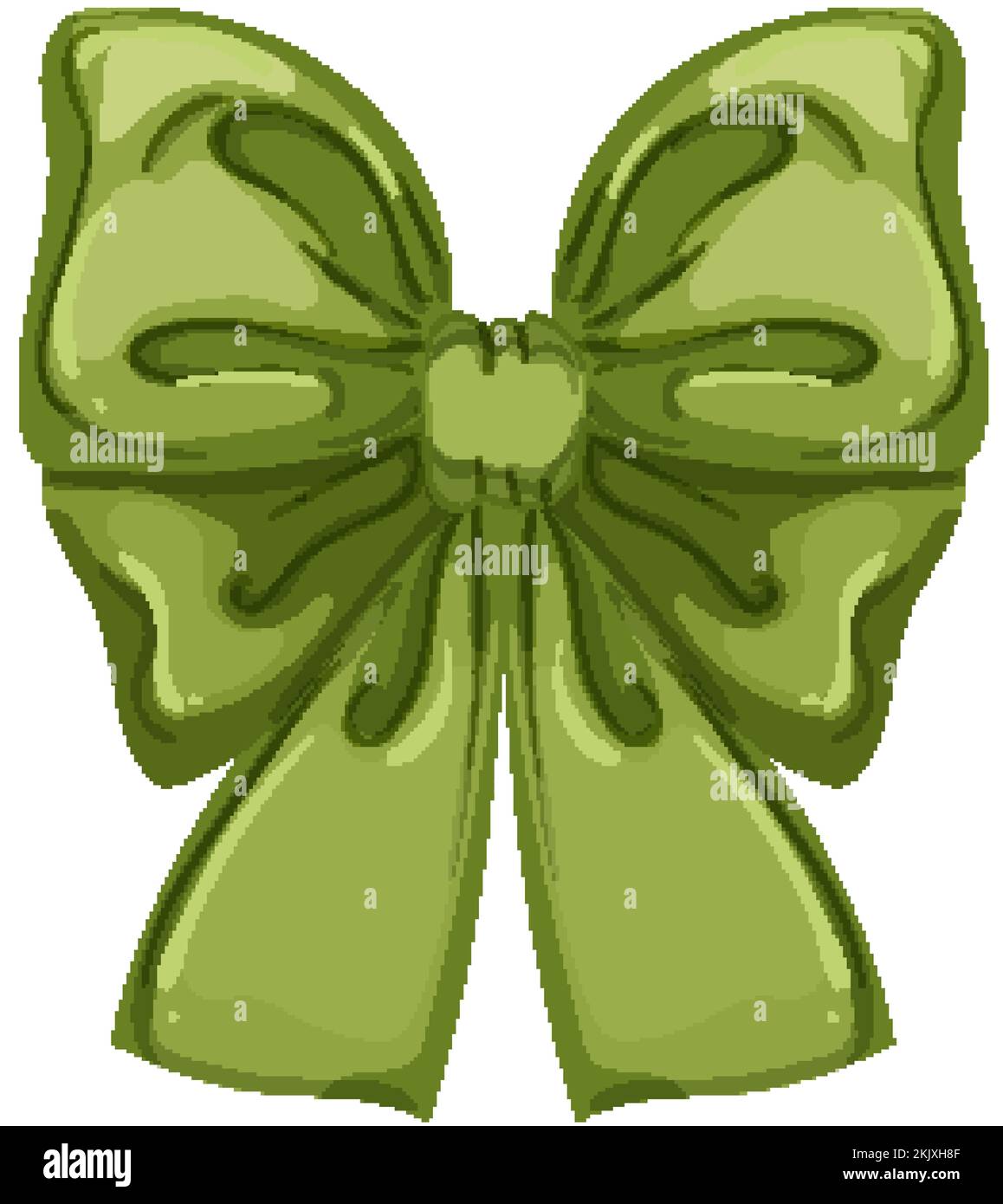 gift bow ribbon cartoon vector illustration Stock Vector Image & Art