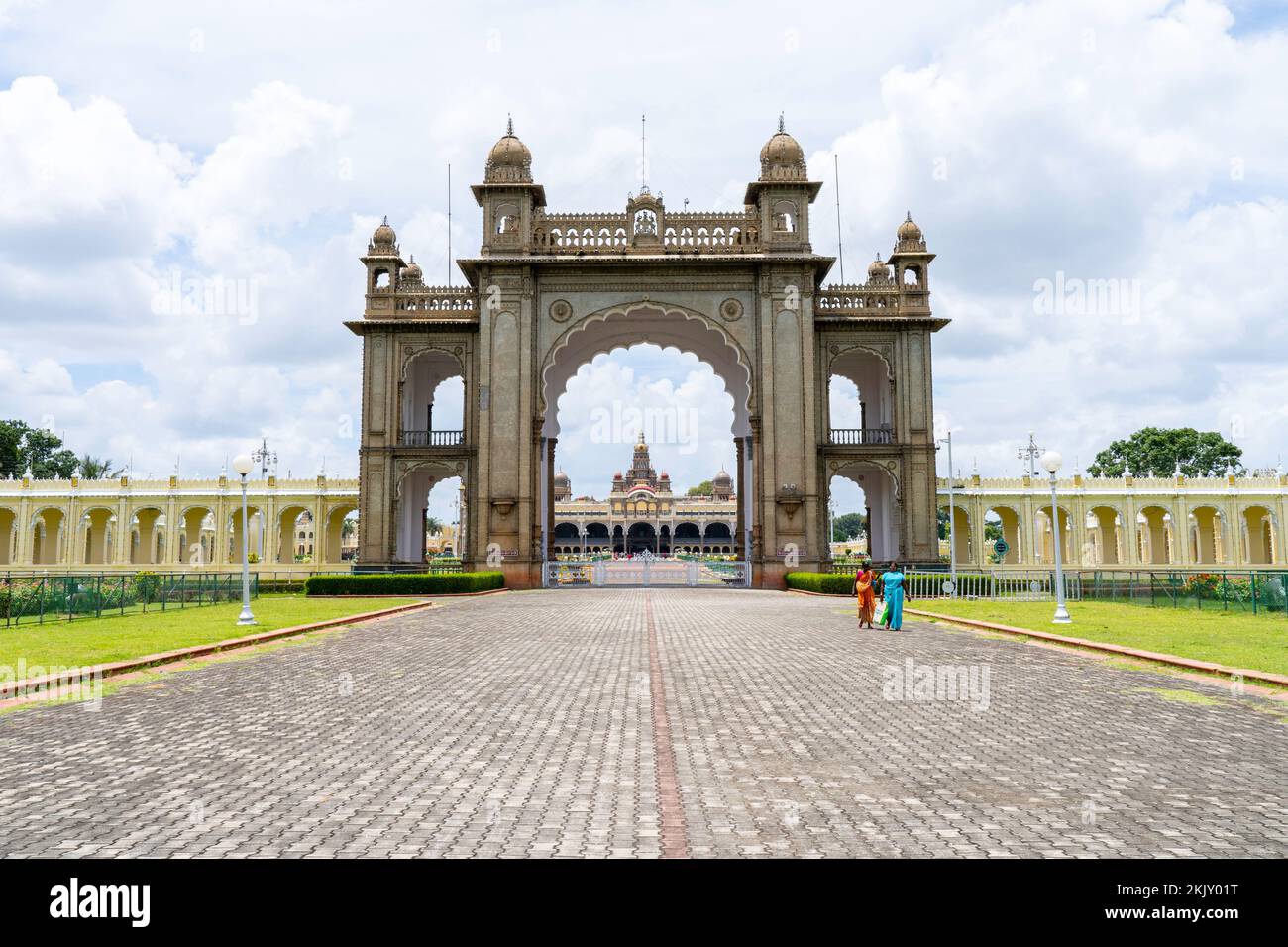 Mysore palace Karnataka India. Stock Photo