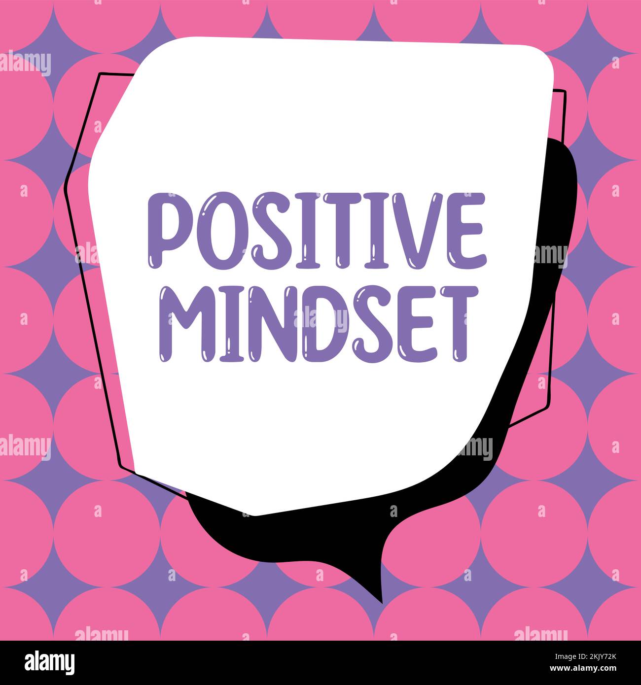 Hand writing sign Positive Mindset. Concept meaning mental and ...