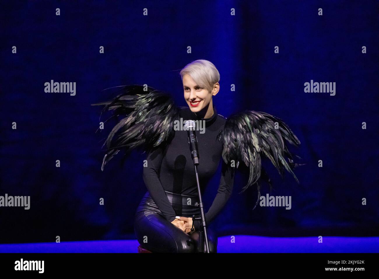  Lisa Eckhart bei ihrem Soloprogramm 'Lisa Eckhart - Die Vorteile des Motiv 