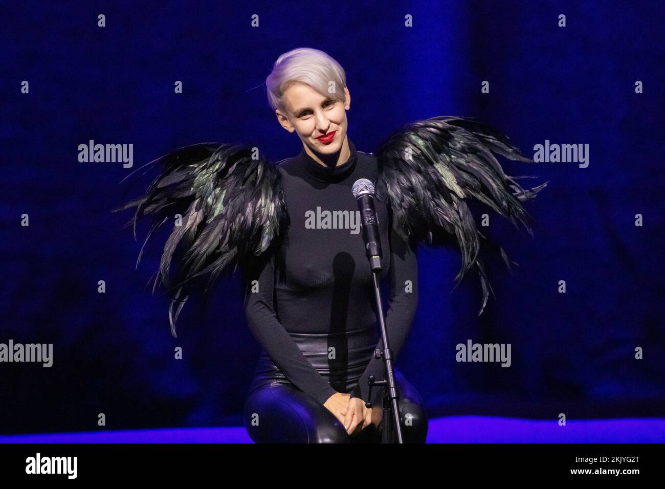  Lisa Eckhart bei ihrem Soloprogramm 'Lisa Eckhart - Die Vorteile des Bildidee 