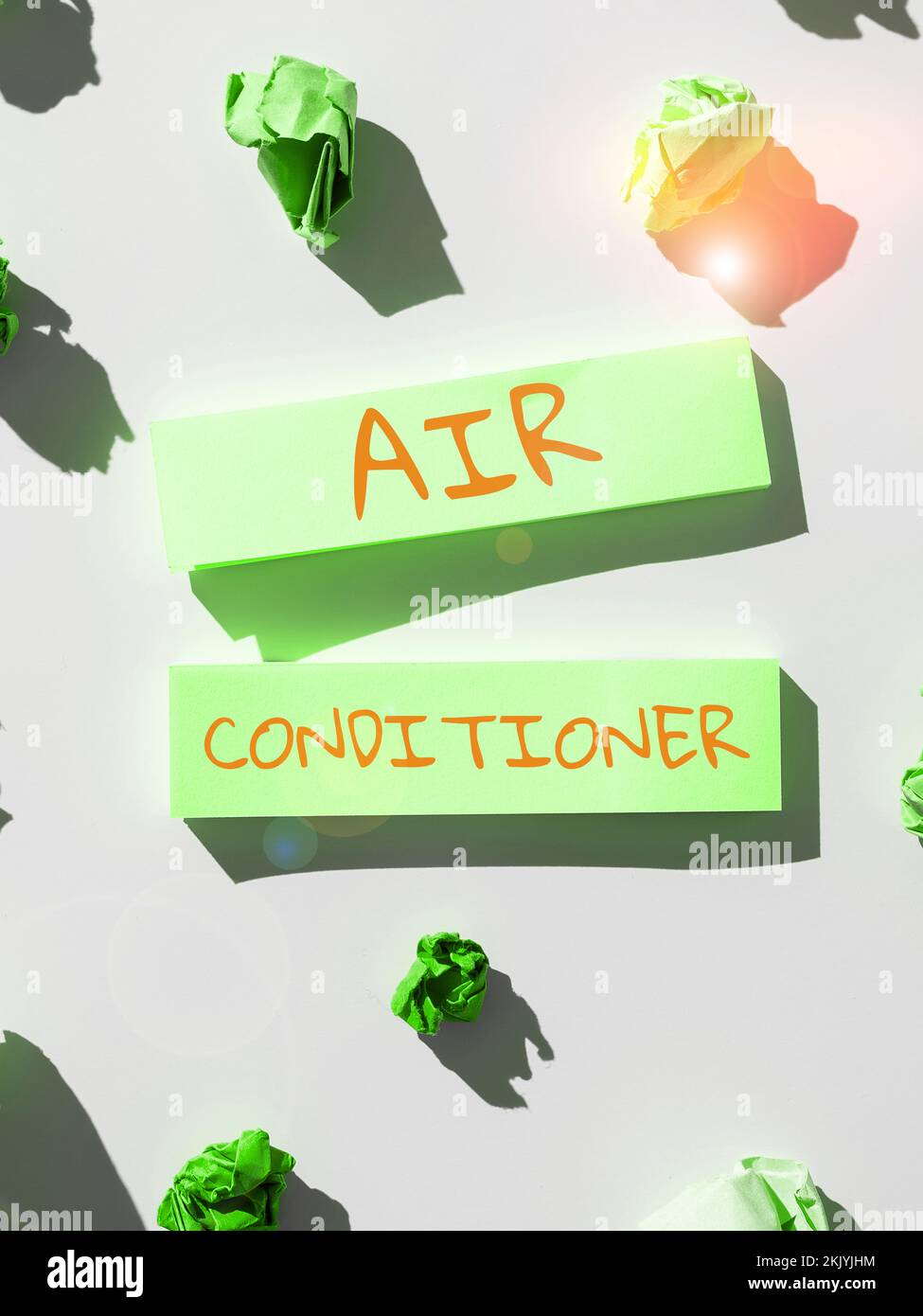 Inspiration showing sign Air Conditioner. Concept meaning apparatus for washing air and