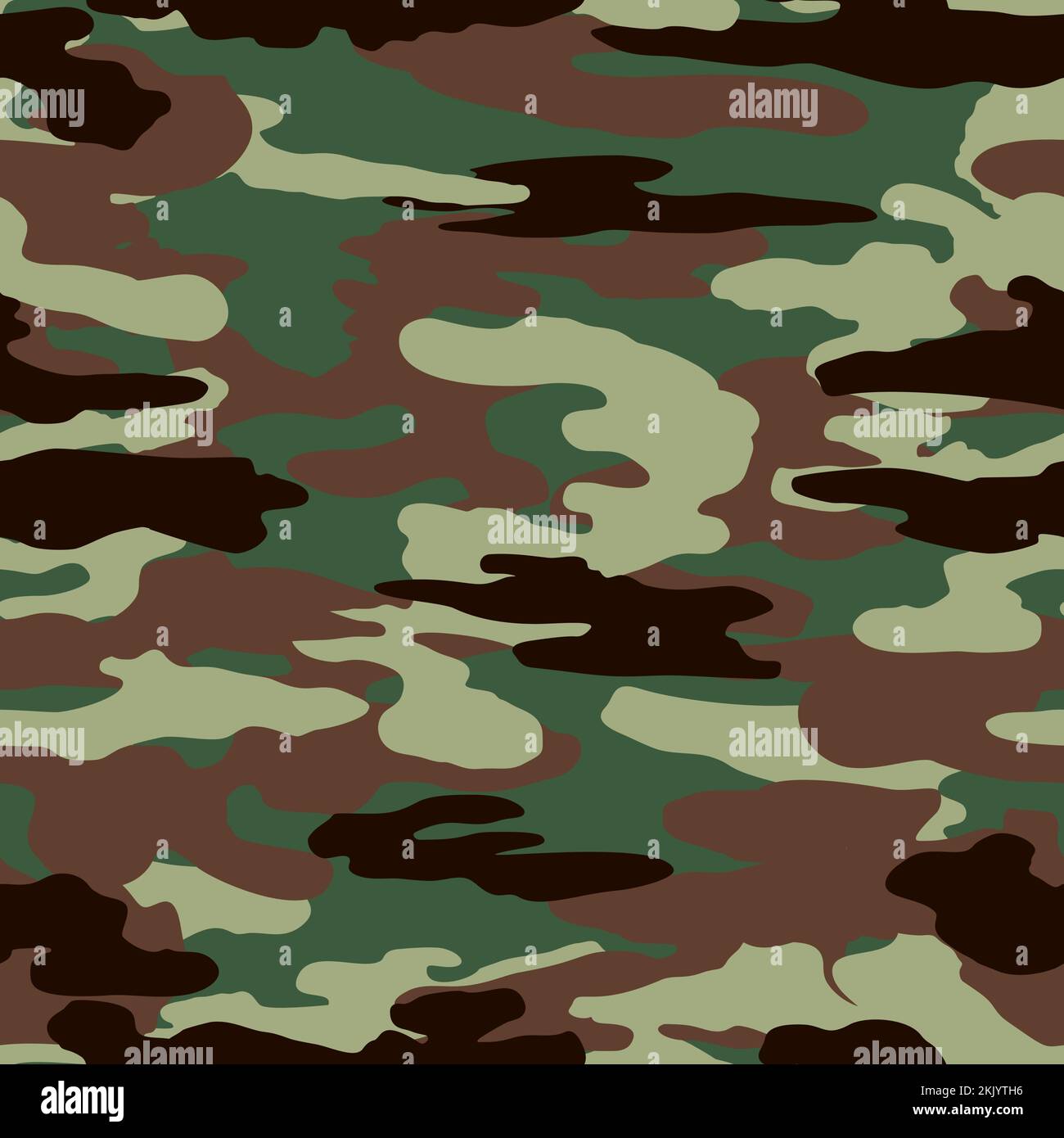 Camouflage Military Army Camo Pattern Background Stock Vector