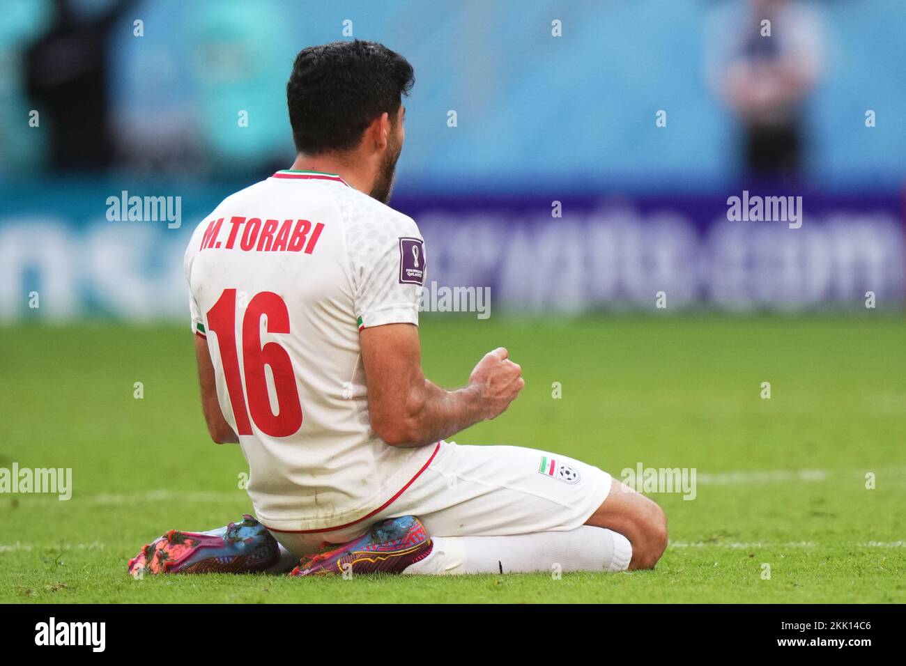 TORABI Mehdi of Iran during the FIFA World Cup, Qatar. , . in Al Rayyan, Qatar. (Photo by Bagu Blanco/PRESSIN) Credit: Sipa USA/Alamy Live News Stock Photo