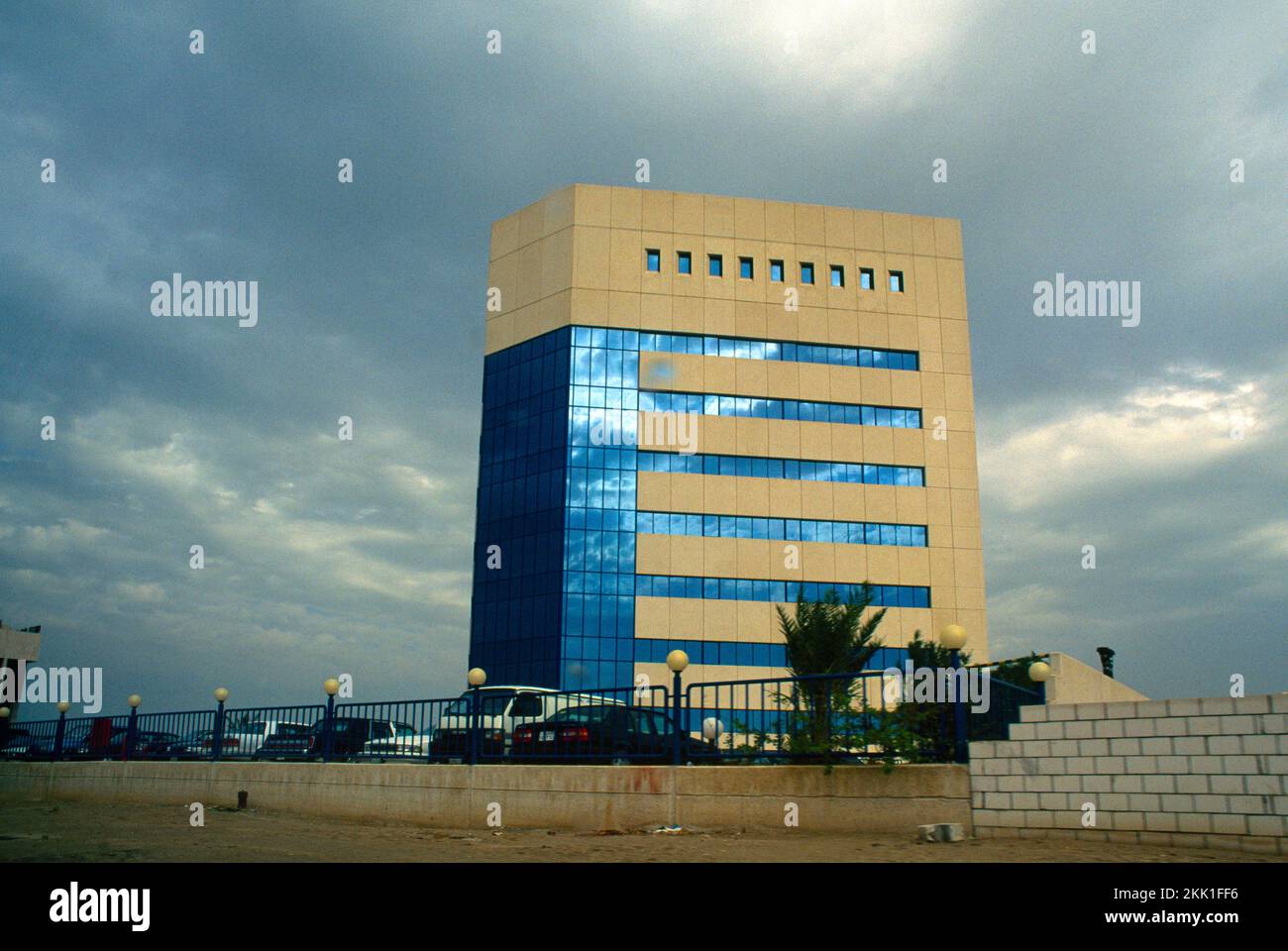 Kuwait City Kuwait Telecommunications Co Stock Photo