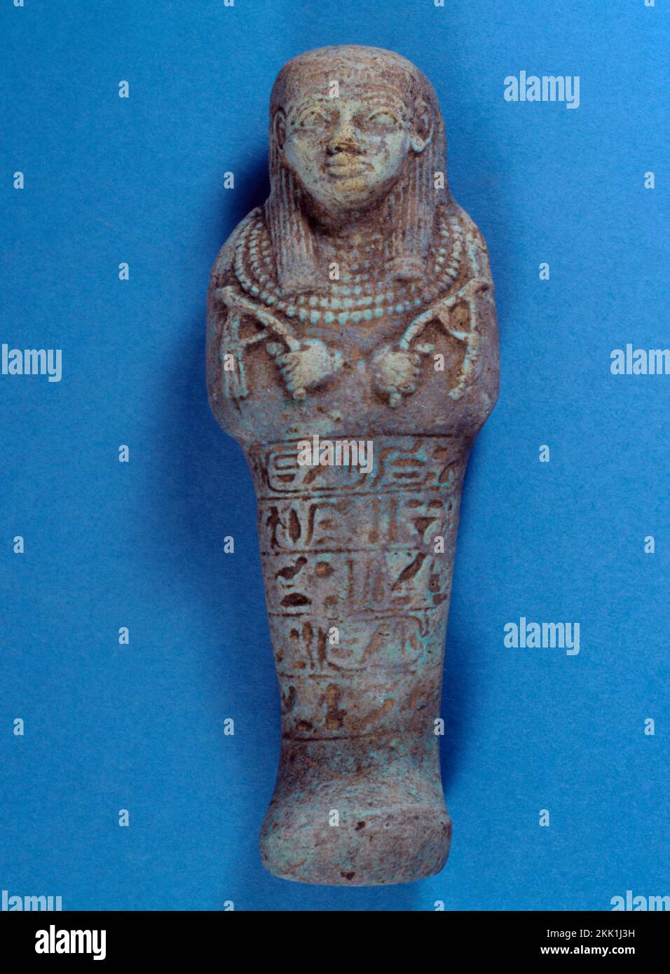 Pottery Mummy Found In Tomb Valley Of Nobles Stock Photo