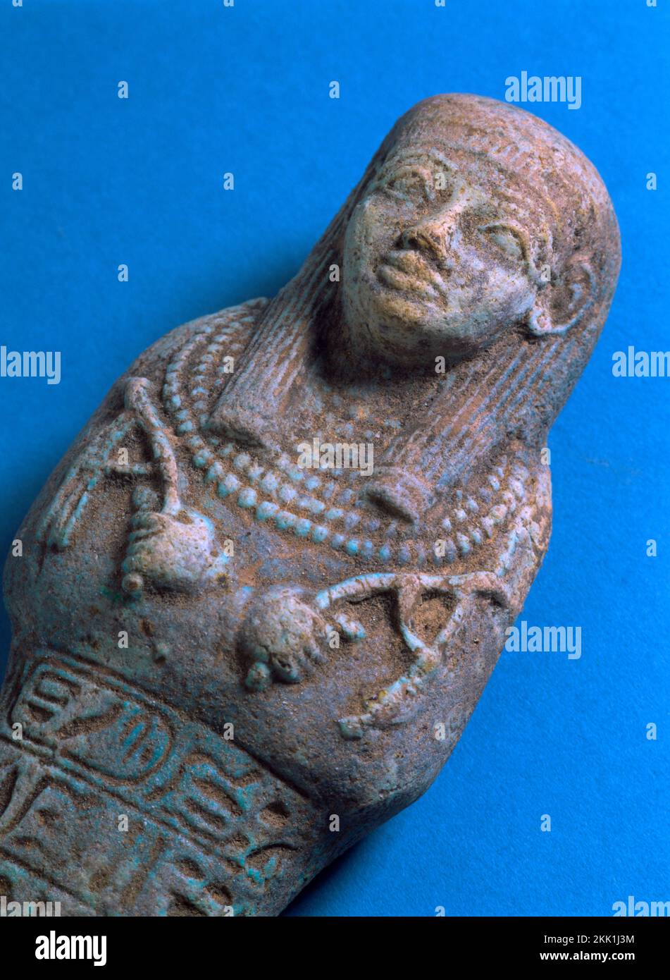 Pottery Mummy Found In Tomb Valley Of Nobles Stock Photo