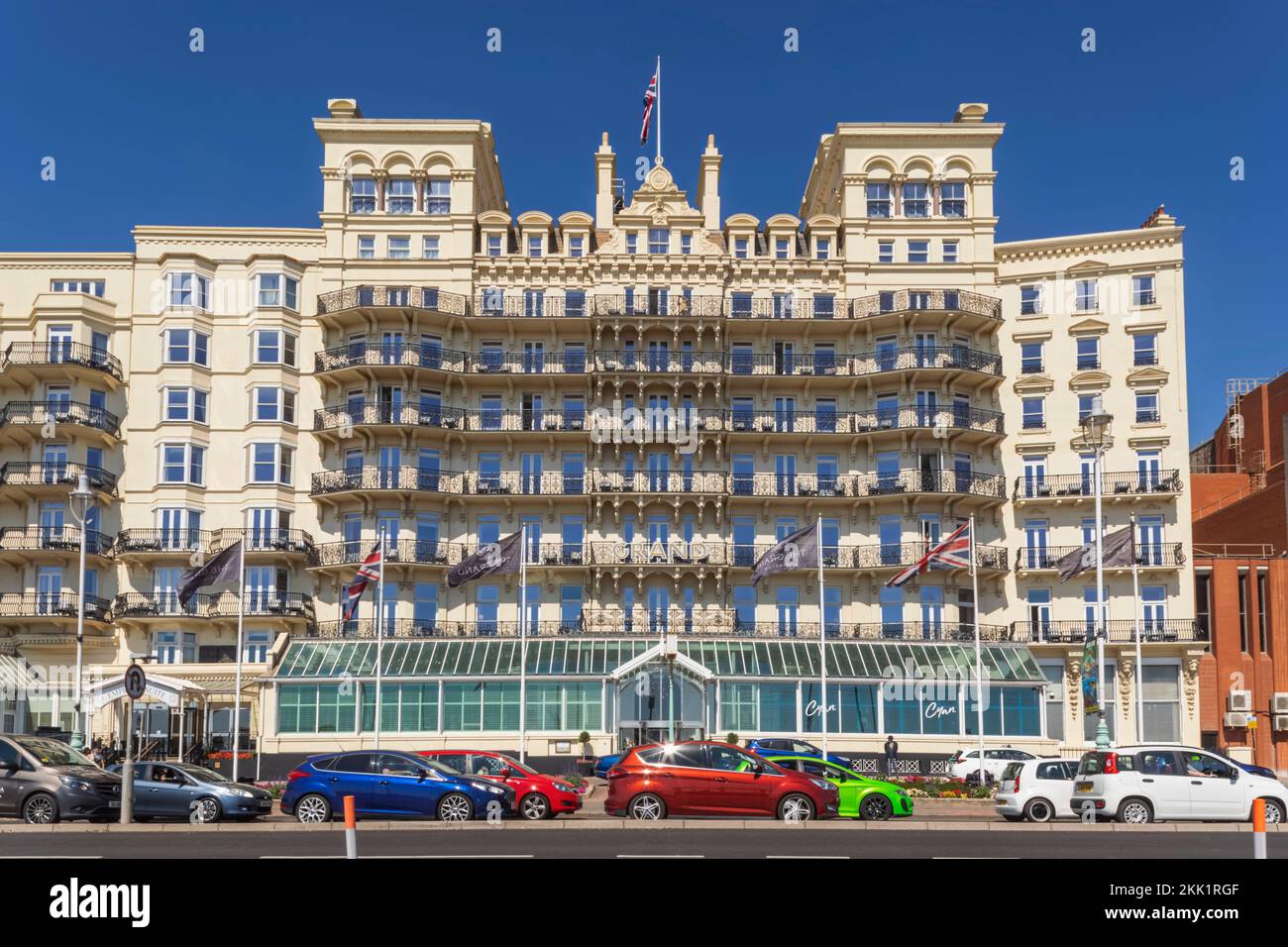 England, East Sussex, Brighton, The Grand Brighton Hotel Stock Photo - Alamy