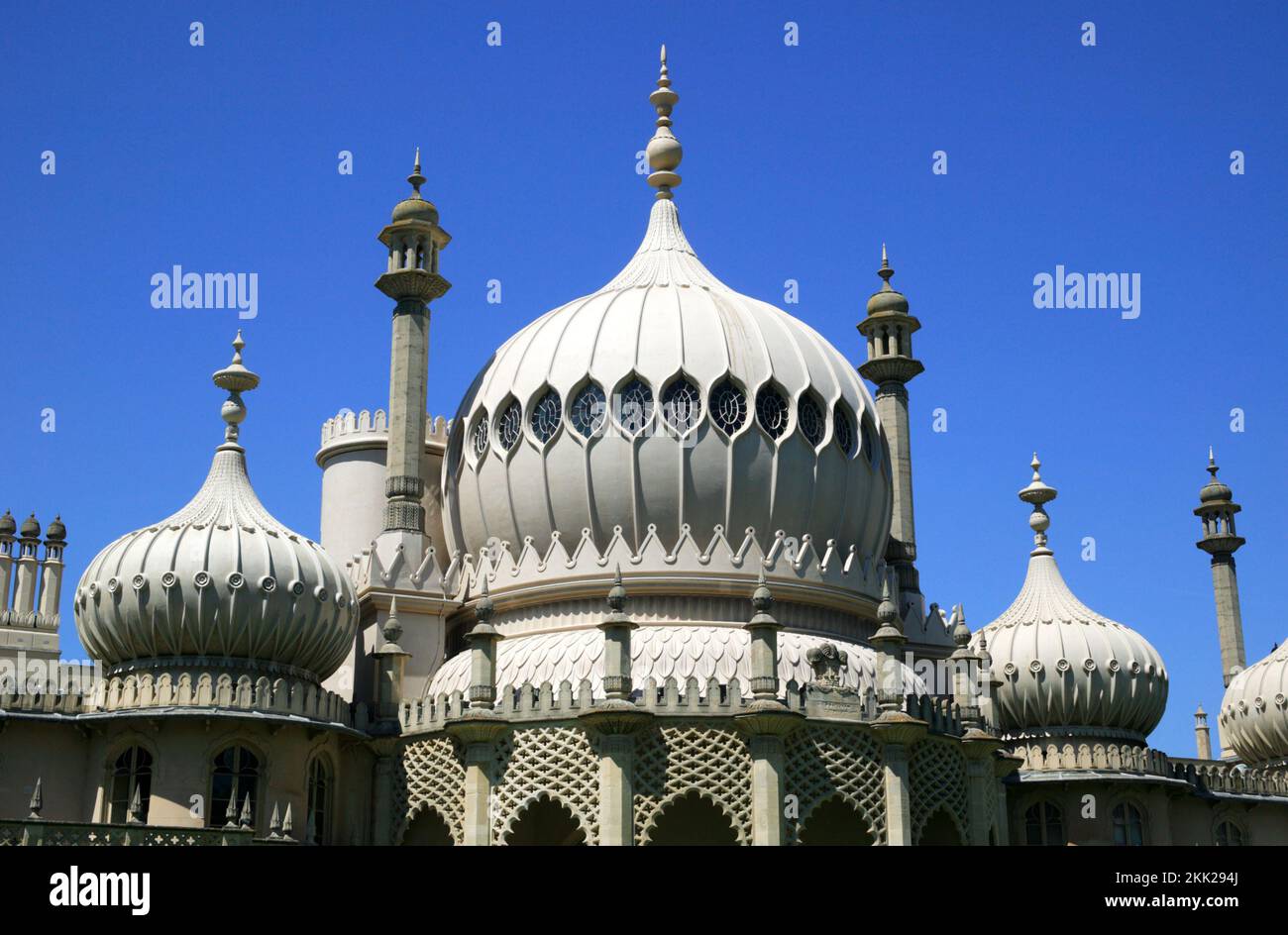 The Royal Pavilion in Brighton, England, UK, formerly a royal residence built in the early19th