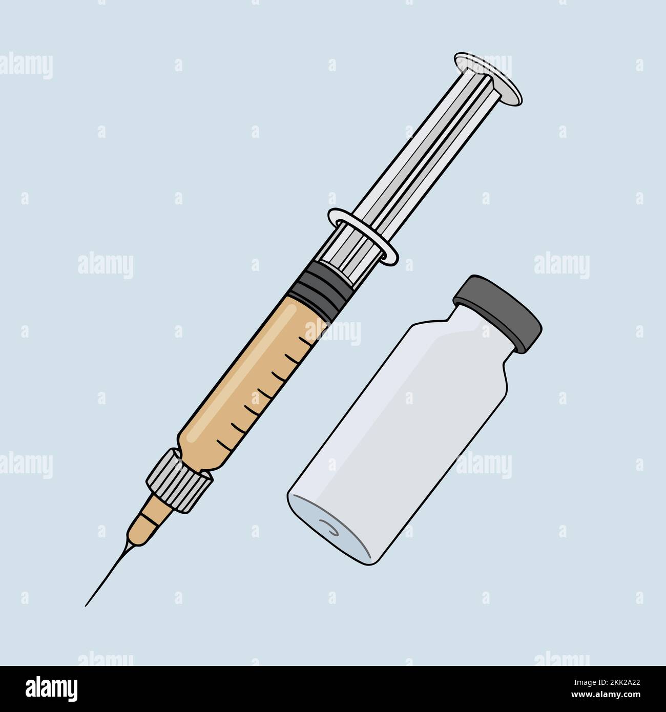 HYPODERMIC INJECTION Medical Equipment Illness Pandemic Epidemic