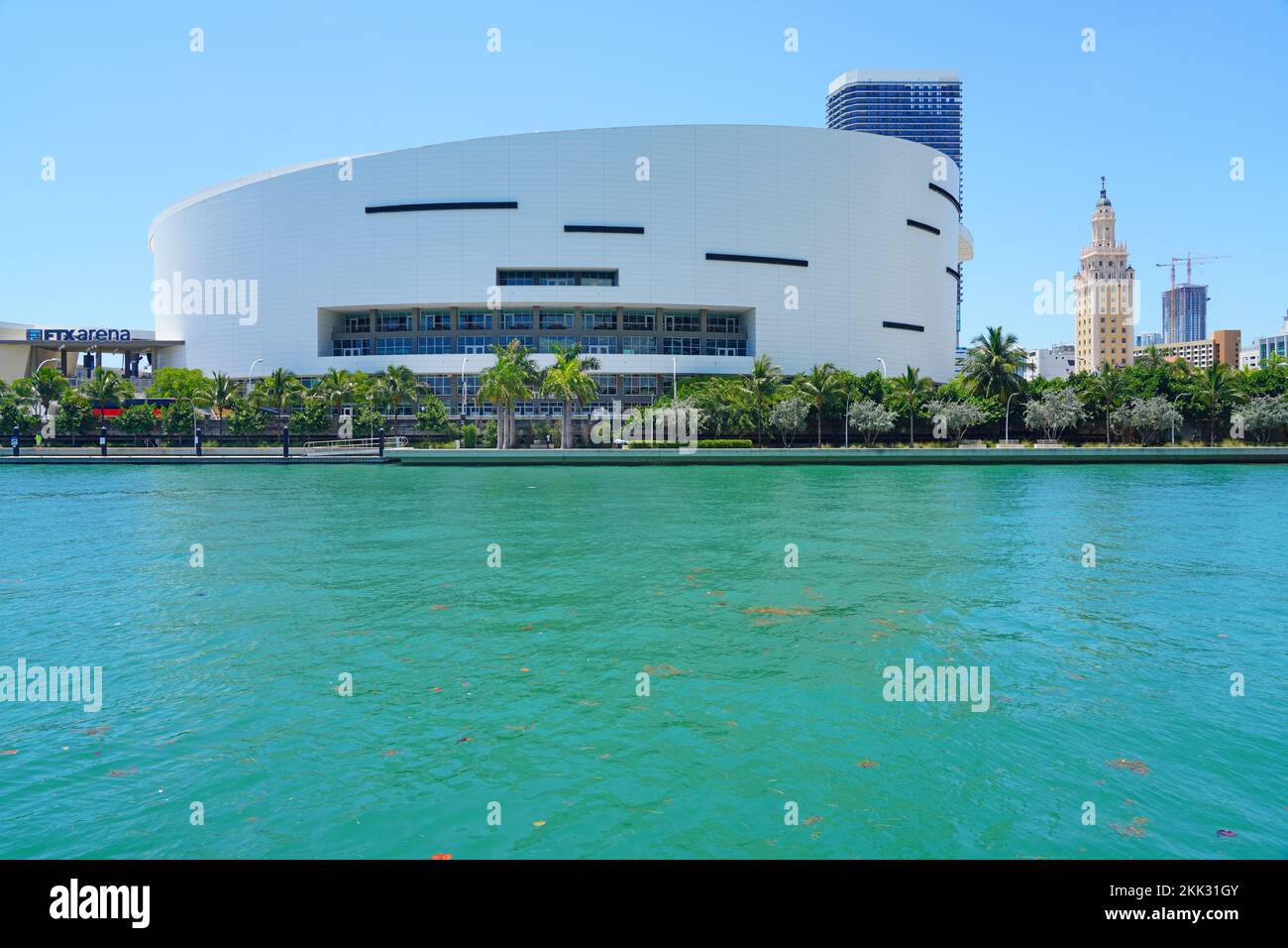 American airlines arena miami view hi-res stock photography and images -  Alamy