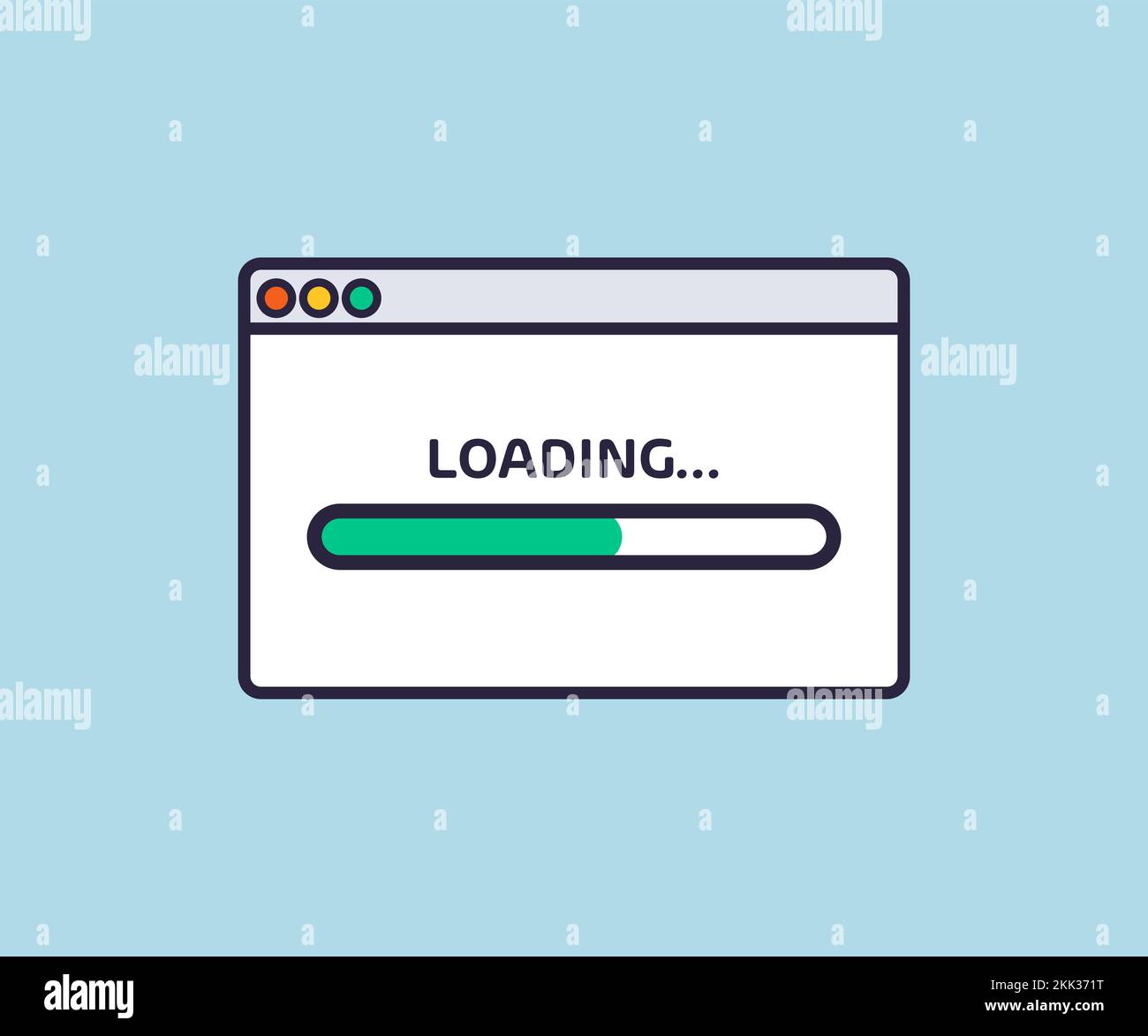 Progress Loading Bar Loading Sign Load Indicator Icons Preload