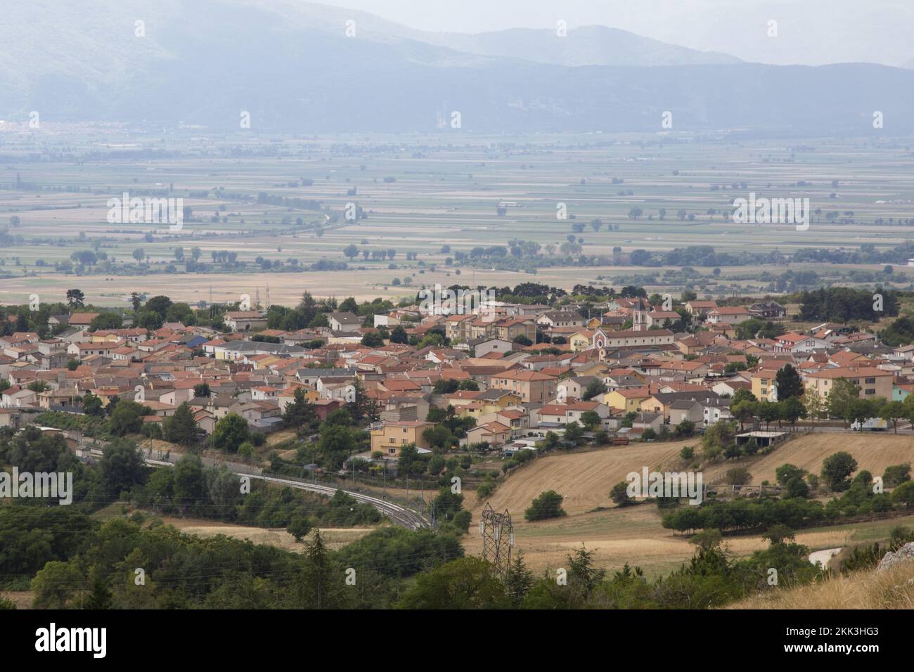 Collarmele is a town in the Province of L'Aquila in the Abruzzo region of  Italy Stock Photo - Alamy, image size:1300x956