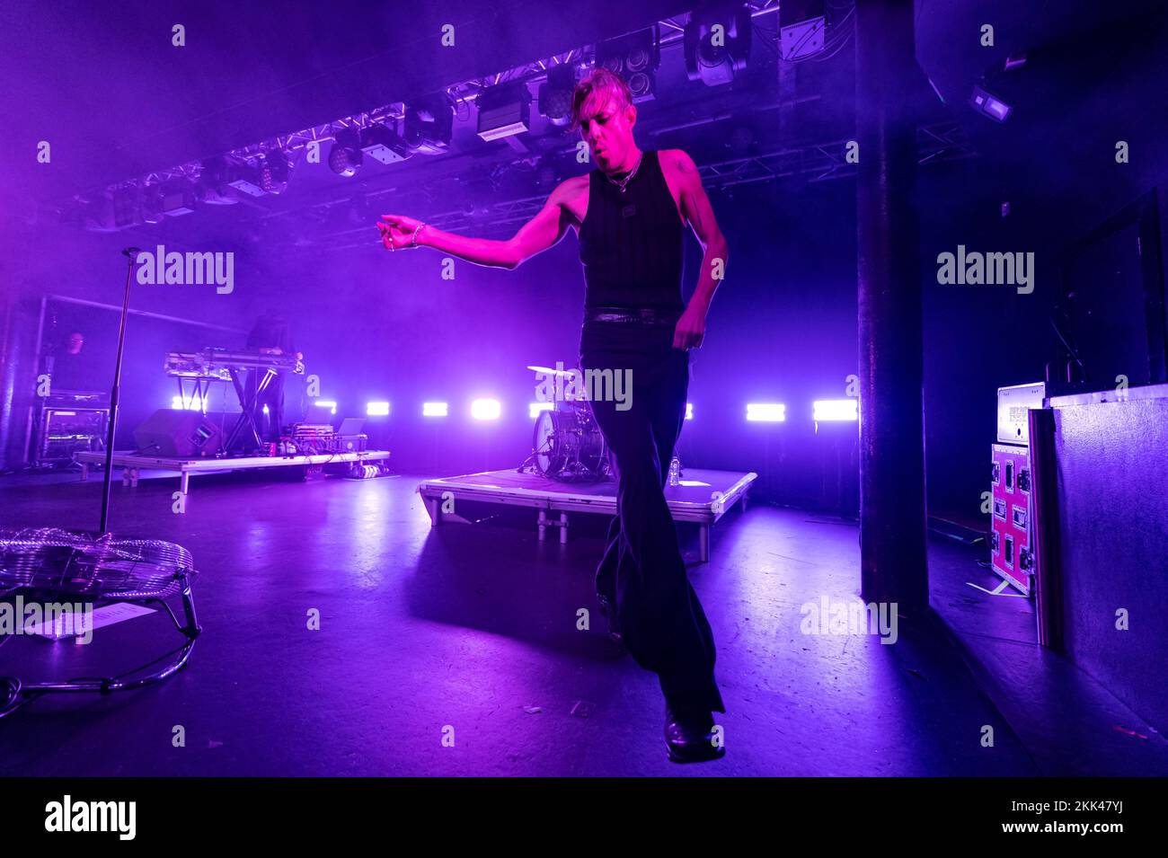 Nottingham, UK. 24th Nov, 2022. Confidence Man perform at Stylus, Leeds, UK Credit: Gary Stafford/Alamy Live News Stock Photo