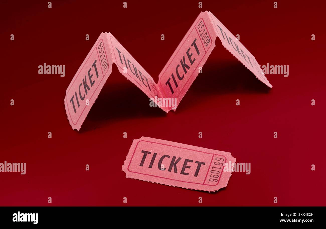 Ticket stub number hi-res stock photography and images - Alamy