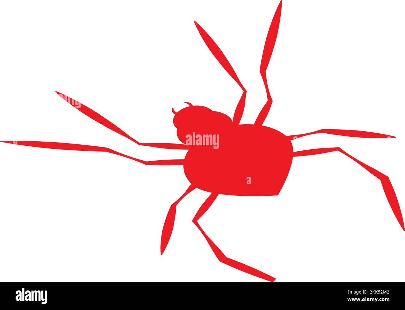 this is spider unique logo vector illustration Stock Vector