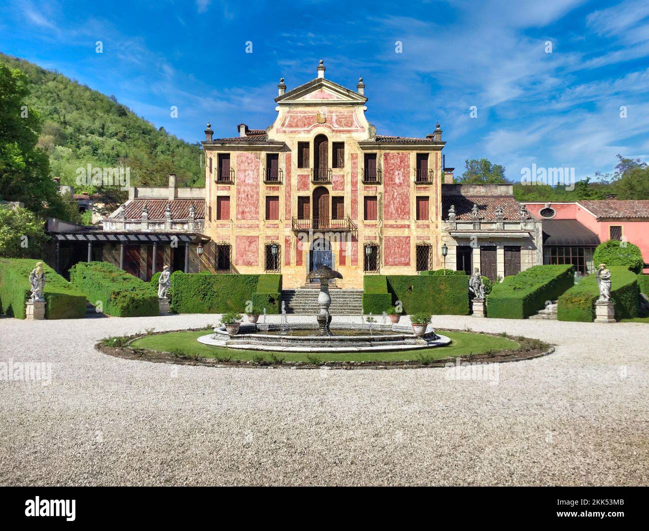 Villa Barbarigo is a late sixteenth century villa. Located in
