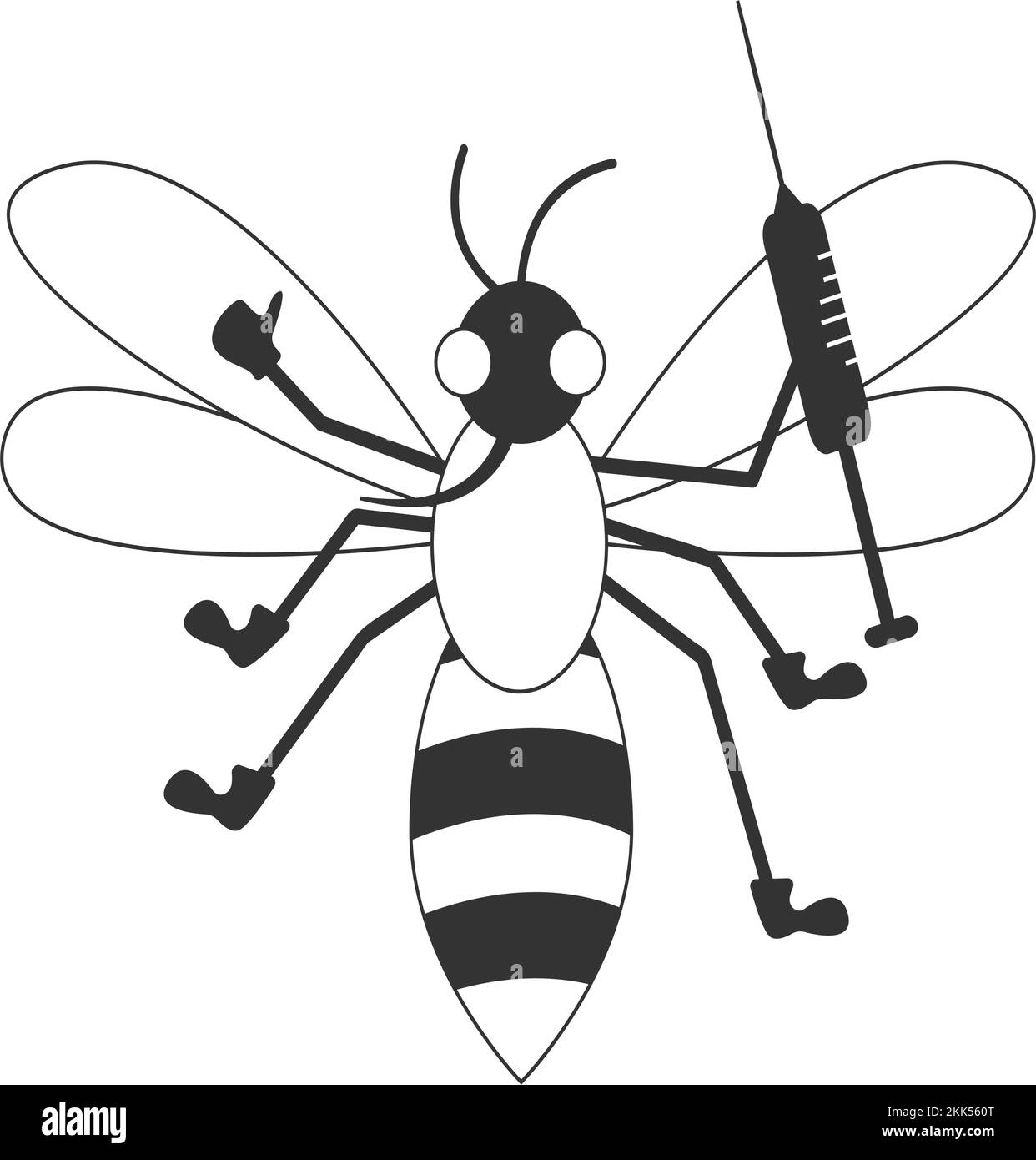 this is a mosquito vector illustration Stock Vector Image & Art - Alamy