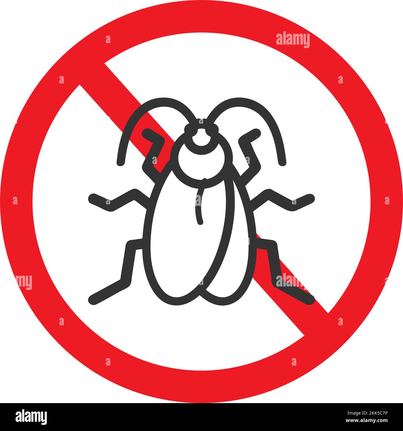 cockroach vector element illustration design Stock Vector