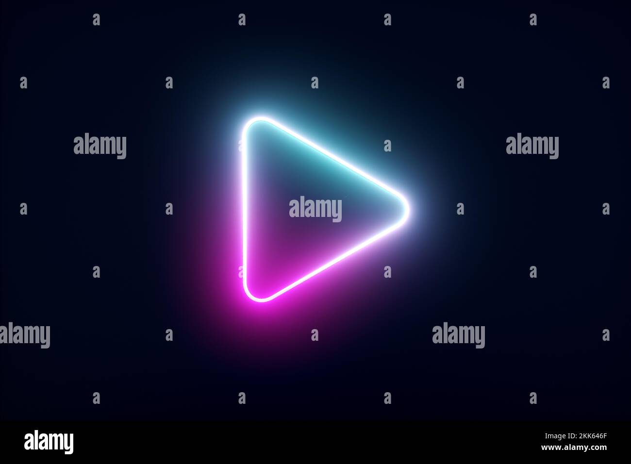 Neon Plus Button Music player neon glow hi-res stock photography and images - Alamy