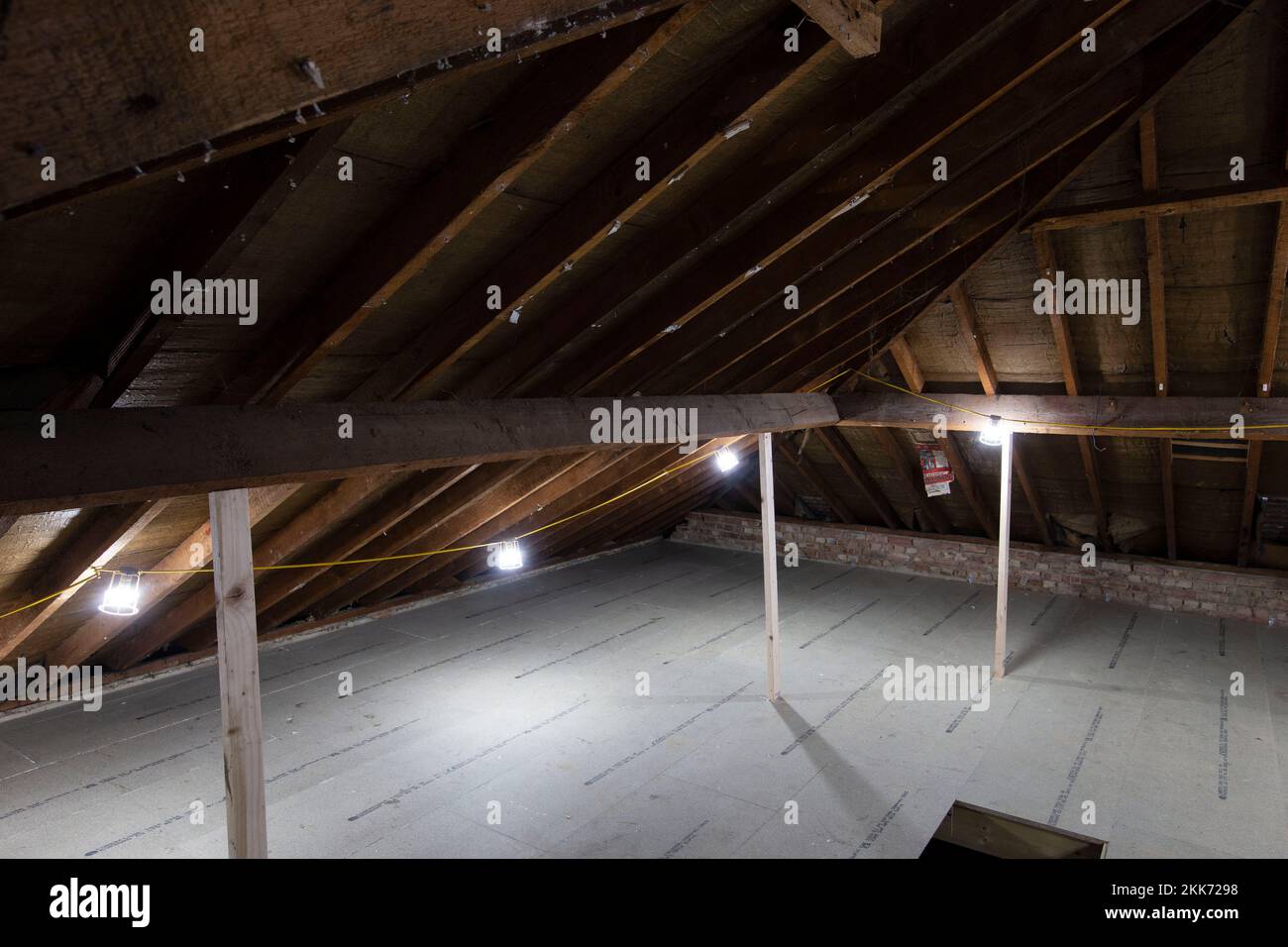 Floorboards attic hires stock photography and images Alamy