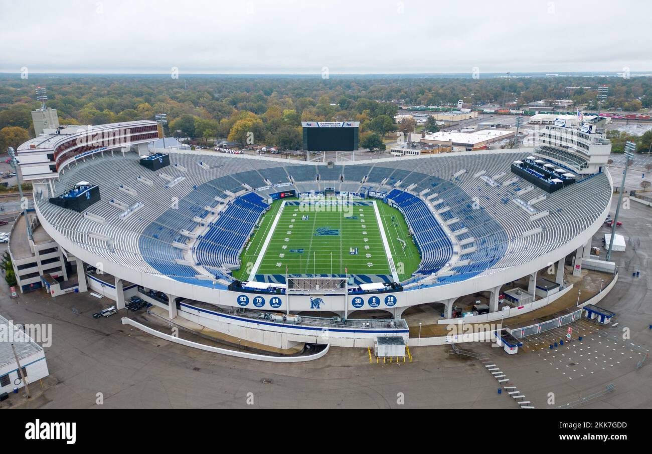 Simmons Bank Liberty Stadium of Memphis home of the Tigers Football