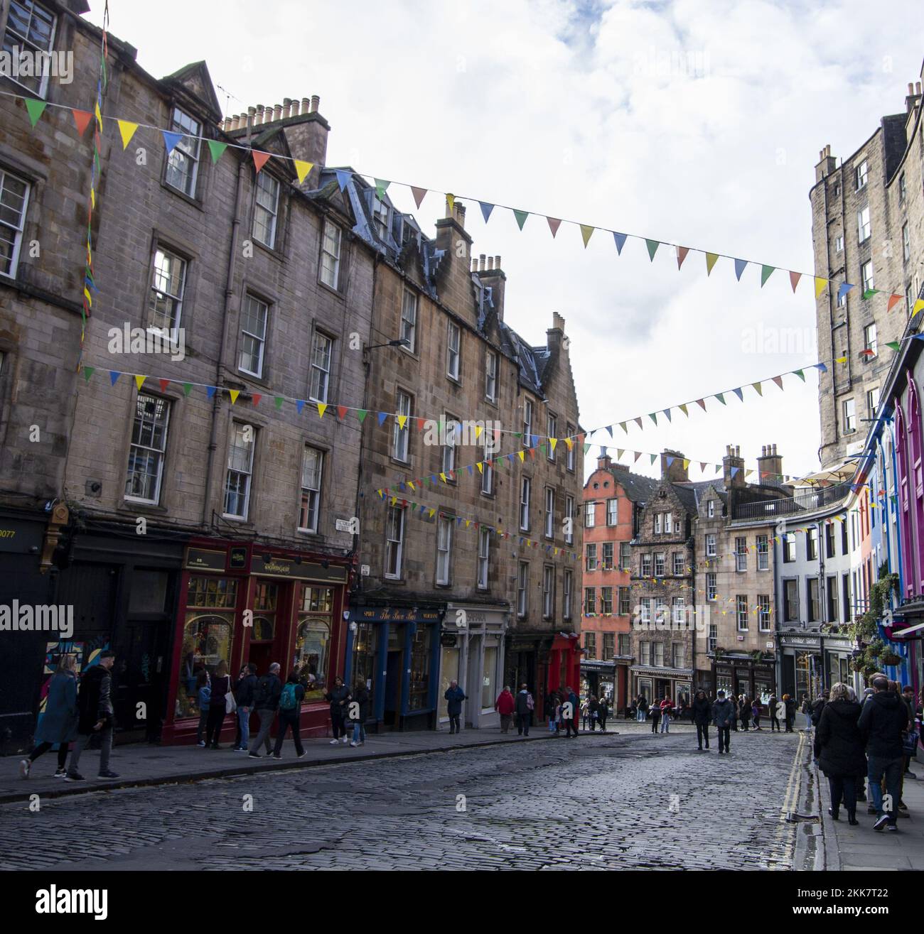 Victoria street Edinburgh Stock Photo Alamy