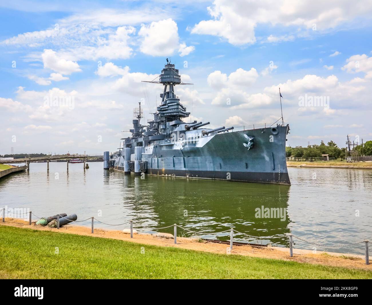 Baton Rouge, USA - July 11, 2013: The Famous Dreadnought Battleship ...