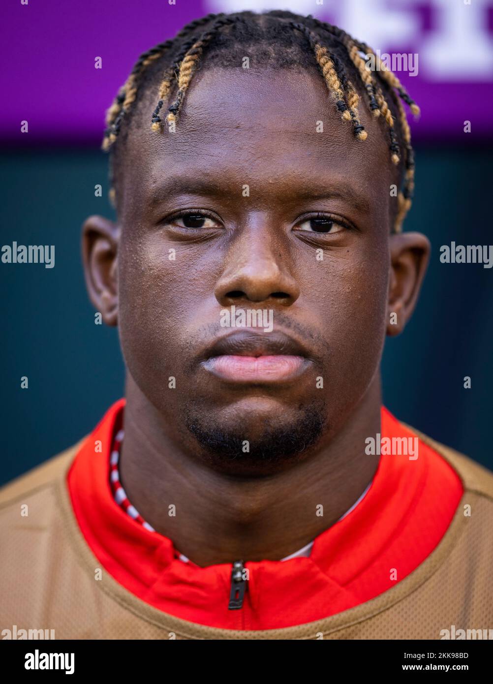 Doha, Qatar. 24th Nov, 2022. Denis Zakaria (Schweiz) Switzerland ...