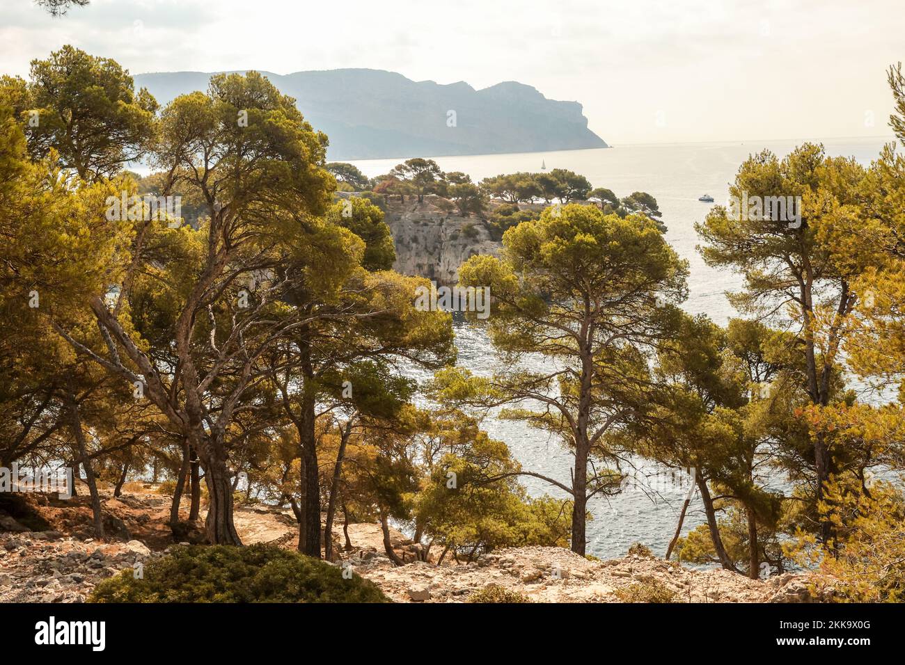 View,views,viewpoint,on,hiking,path,from,Port Miou de Calanque to Port ...